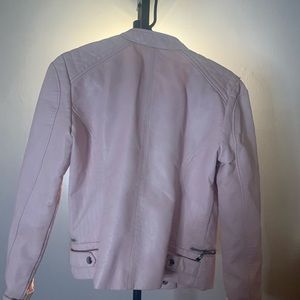 Pink Leather Jacket
